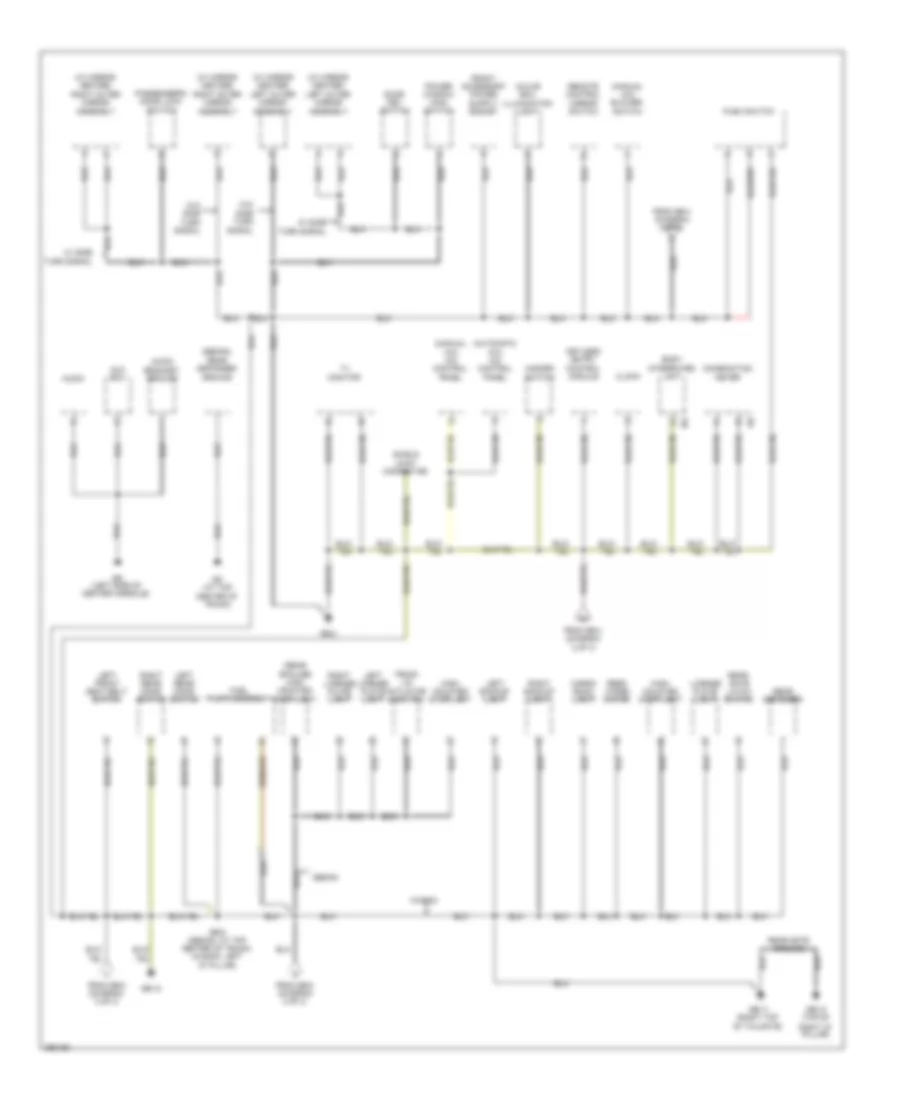 Электросхема подключение массы заземления (3 из 3) для Subaru Legacy GT spec.B 2008