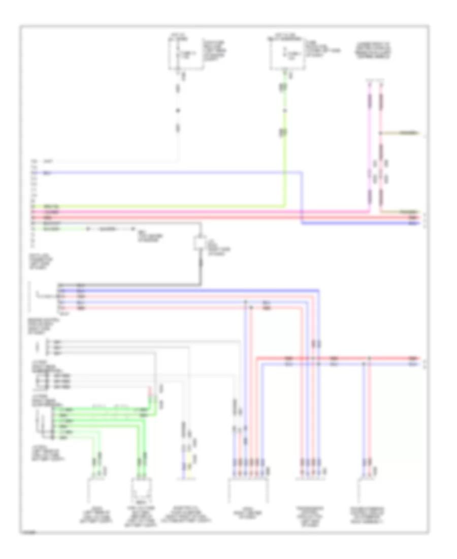Электросхема линии передачи данных CAN, С HEV (1 из 2) для Subaru XV Crosstrek Limited 2014