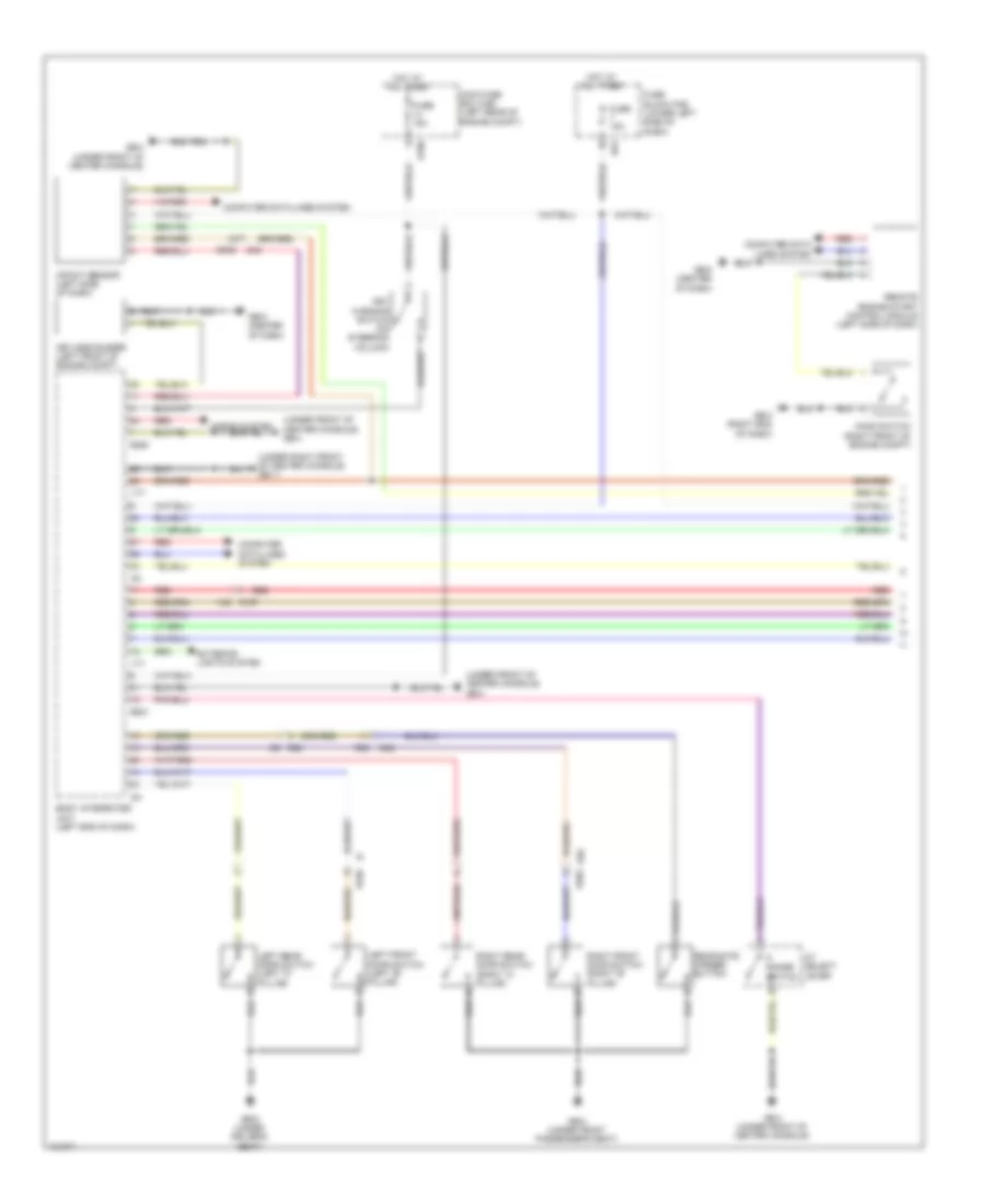 Power Door Locks Wiring Diagram, withHEV & without Система Доступа без ключа (1 из 2) для Subaru XV Crosstrek Premium 2014