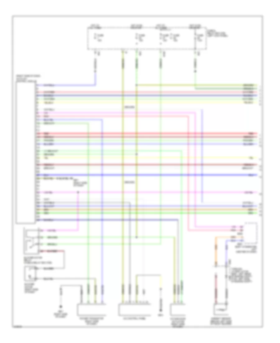 2 5L Automatic A C Wiring Diagram 1 of 3 for Subaru Legacy R 2009