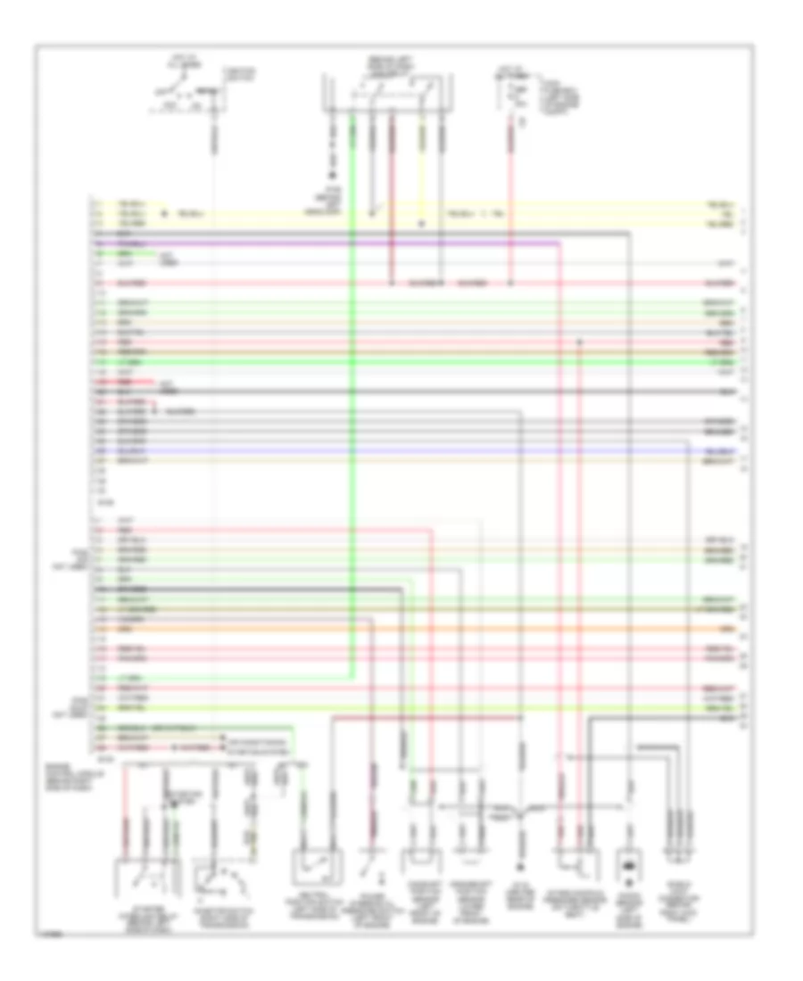 2 2L Engine Performance Wiring Diagrams 1 of 3 for Subaru Impreza RS 2001