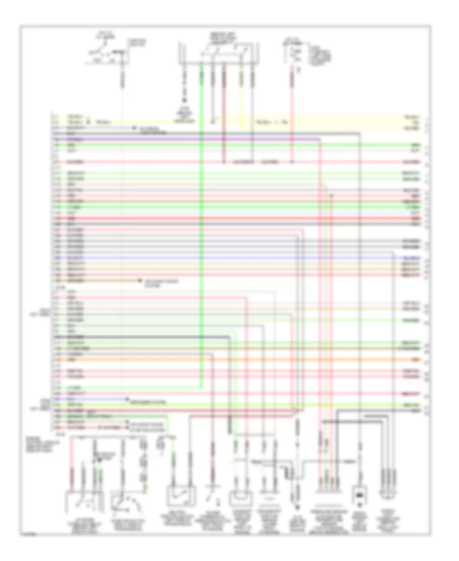 2 5L Engine Performance Wiring Diagrams 1 of 3 for Subaru Impreza RS 2001
