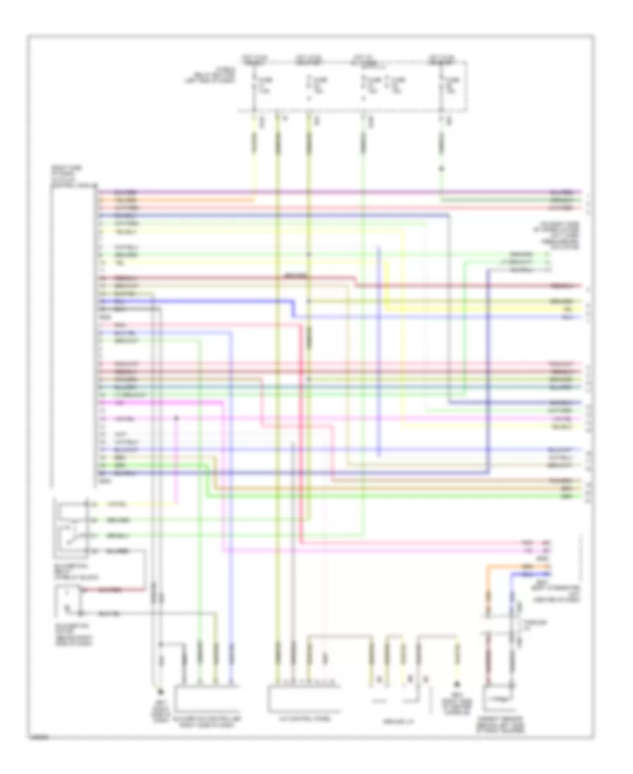 2.5L, Automatic AC Wiring Diagram (1 of 3) for Subaru Outback R L.L. Bean Edition 2006