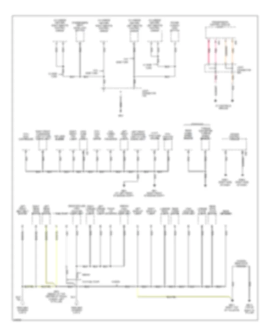 Ground Distribution Wiring Diagram 3 of 3 for Subaru Outback R L L Bean Edition 2006