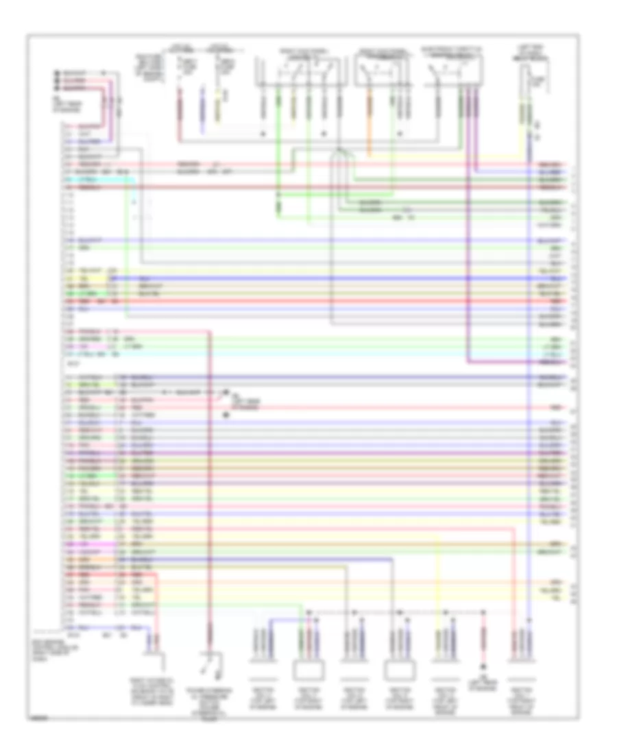 3 6L Engine Performance Wiring Diagram 1 of 5 for Subaru Tribeca Premium 2012