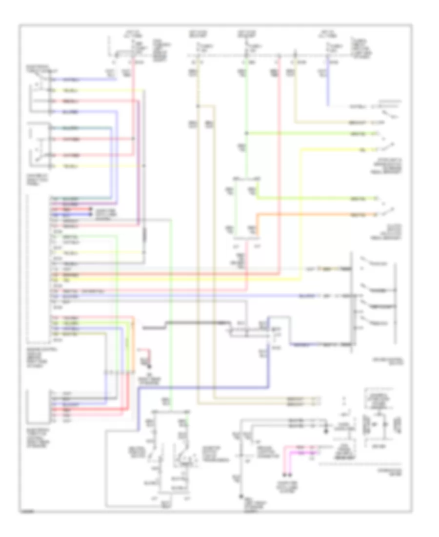 2 5L Cruise Control Wiring Diagram for Subaru Outback R VDC Limited 2006