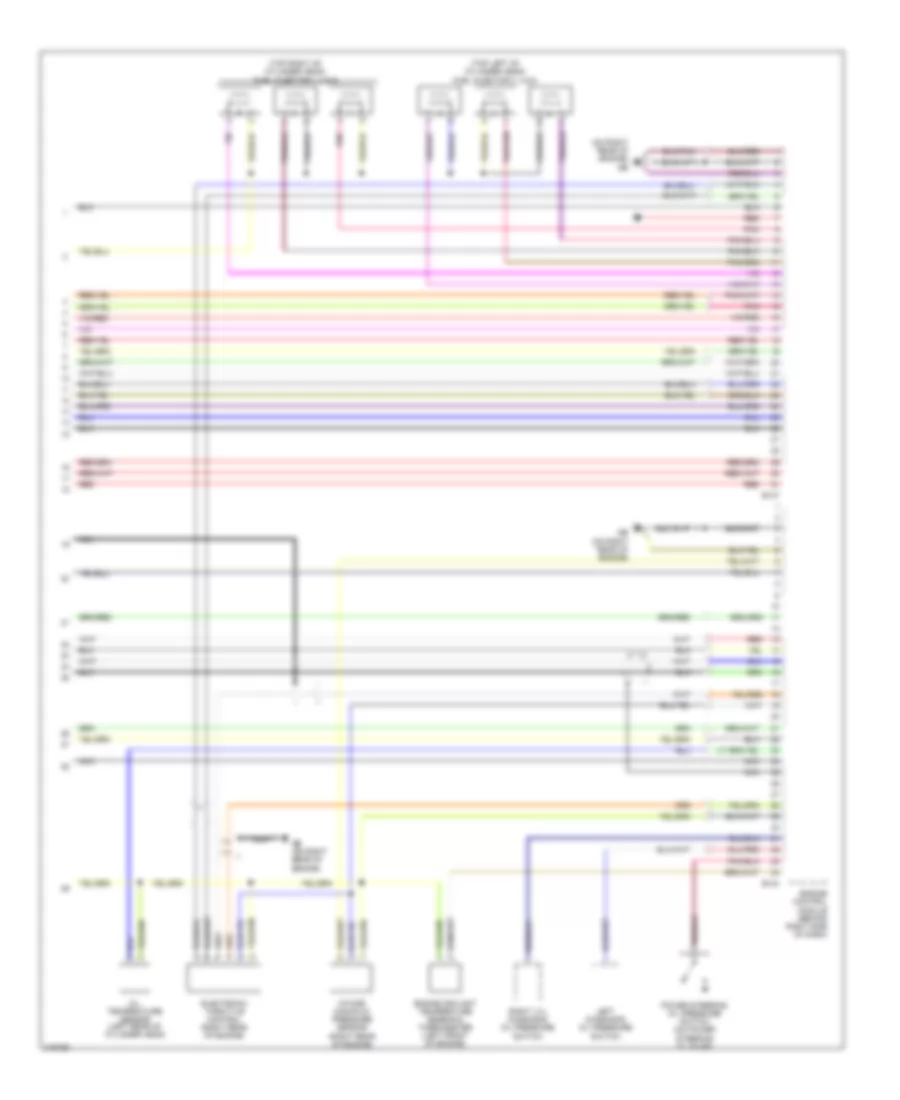 3.0L, Engine Performance Wiring Diagram (5 of 5) for Subaru Outback R VDC Limited 2006
