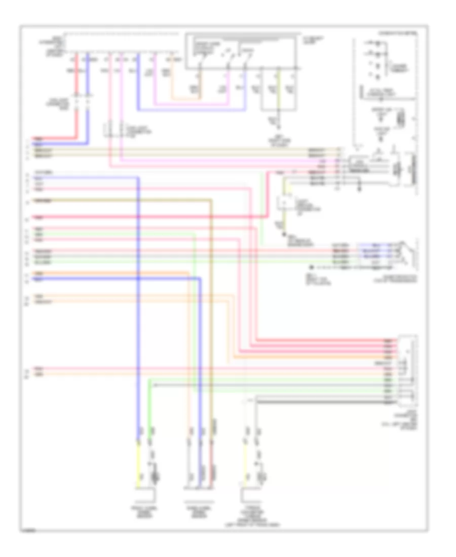 Transmission Wiring Diagram, 4 Speed AT (2 of 2) for Subaru Outback R VDC Limited 2006