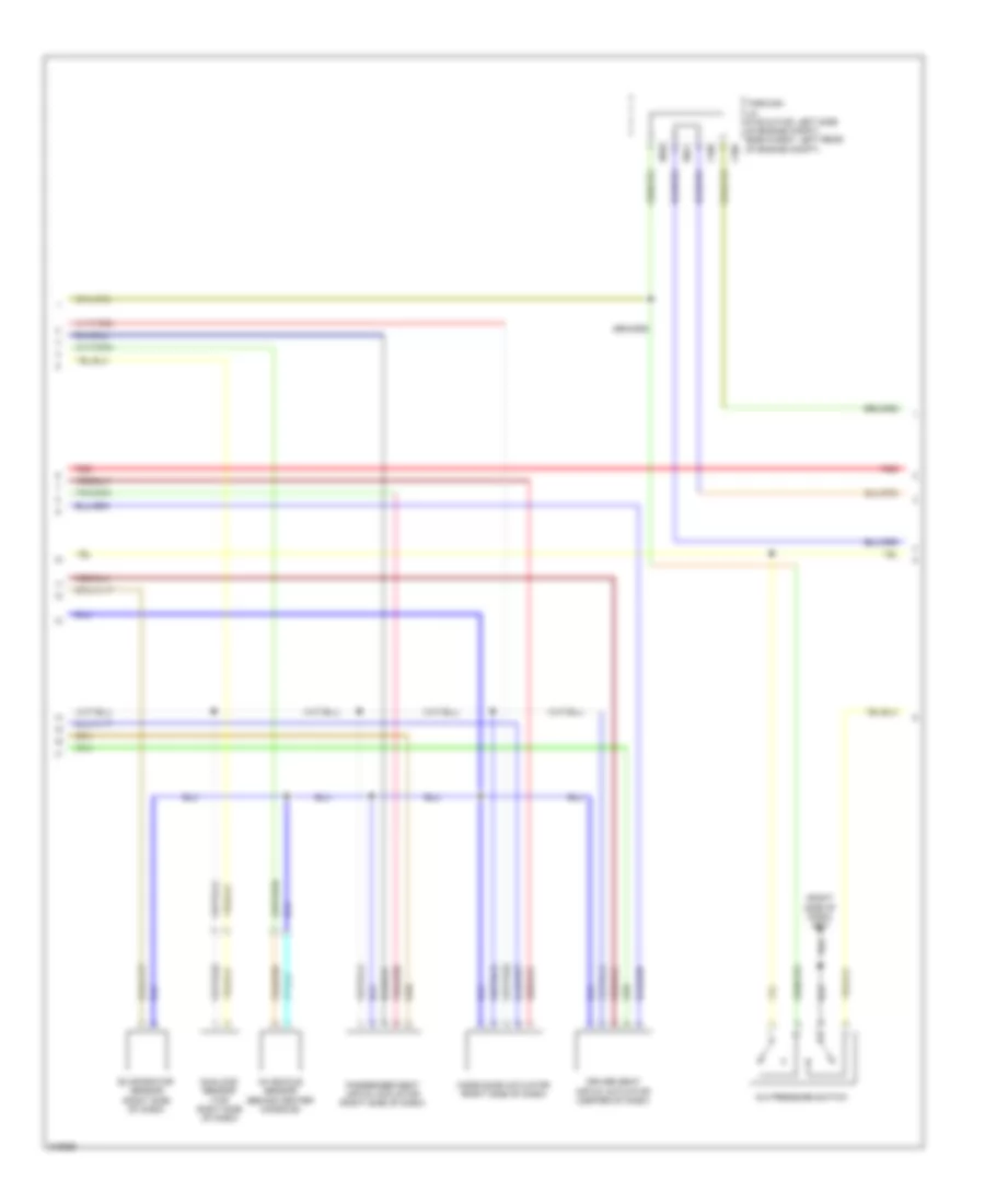 3.0L, Automatic AC Wiring Diagram (2 of 3) for Subaru Outback i 2009