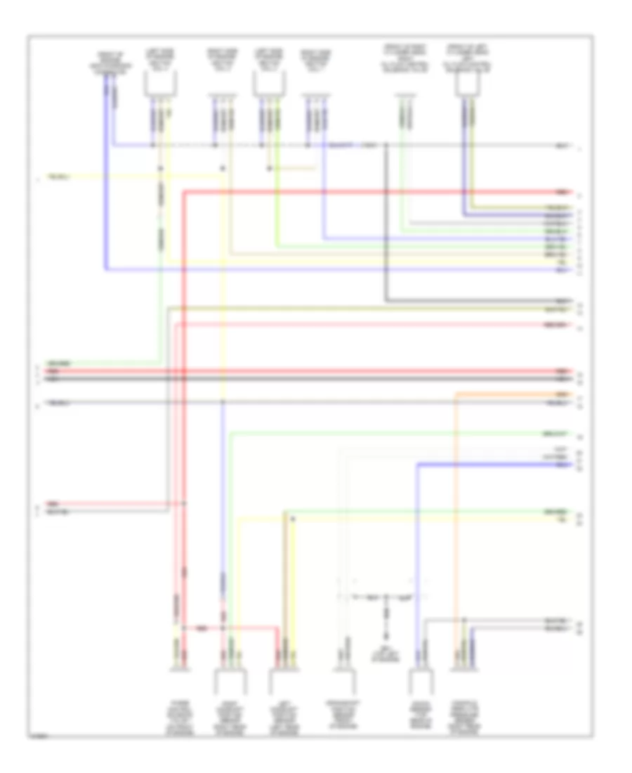 2.5L Turbo, Engine Performance Wiring Diagram (4 of 5) for Subaru Outback i 2009