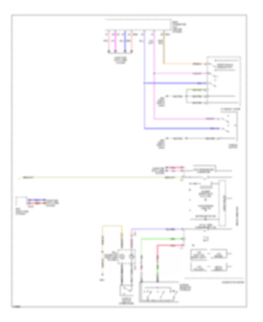 Transmission Wiring Diagram 5 Speed A T 2 of 2 for Subaru Outback i 2009