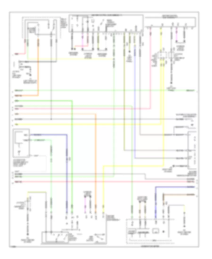 Manual A C Wiring Diagram 2 of 3 for Subaru BRZ Limited 2013