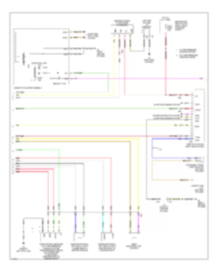 Forced Entry Wiring Diagram 3 of 5 for Subaru BRZ Limited 2013