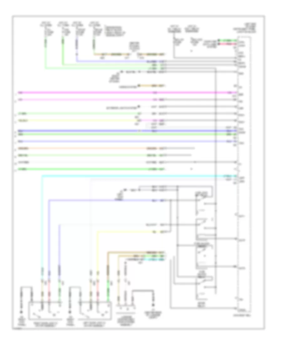 Forced Entry Wiring Diagram (5 of 5) for Subaru BRZ Limited 2013