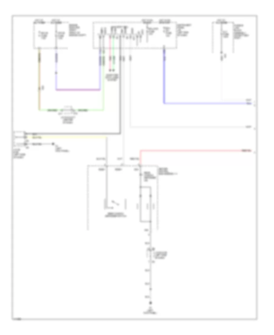 Defoggers Wiring Diagram 1 of 2 for Subaru BRZ Limited 2013