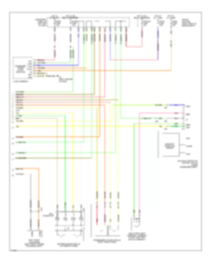 Supplemental Restraints Wiring Diagram (2 of 2) for Subaru BRZ Limited 2013