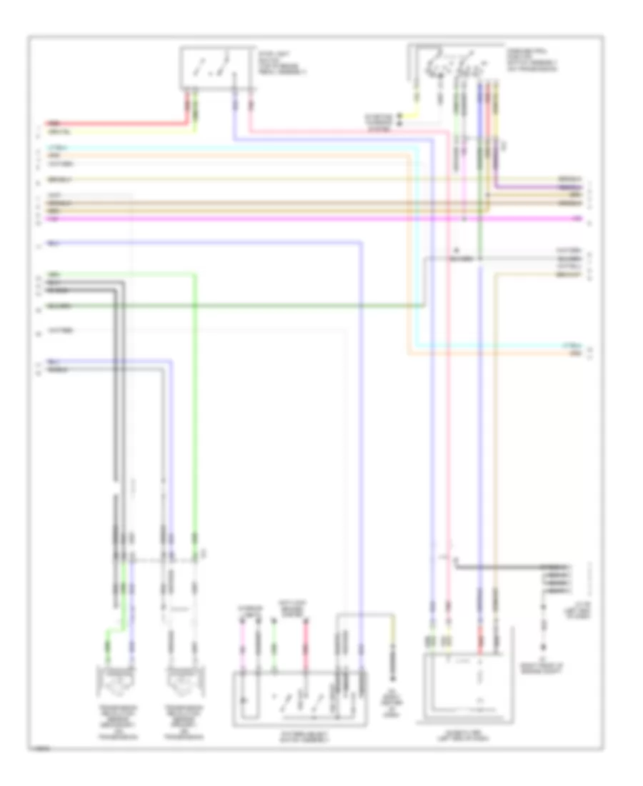 Transmission Wiring Diagram (2 of 3) for Subaru BRZ Limited 2013