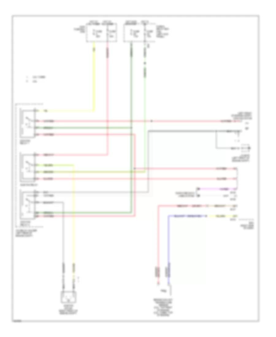 2.5L Turbo, Cooling Fan Wiring Diagram for Subaru Legacy GT Limited 2010