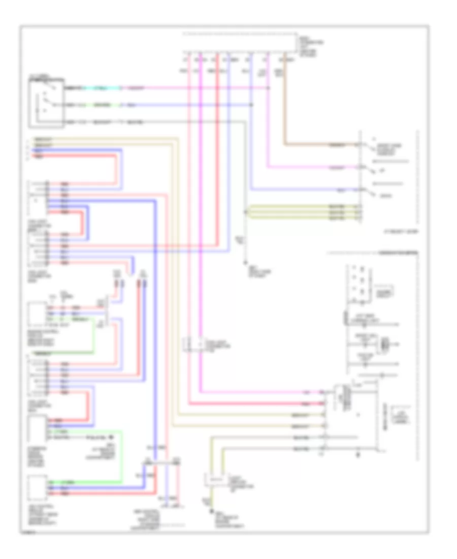 Transmission Wiring Diagram, 5 Speed AT (2 of 2) for Subaru Outback XT 2006
