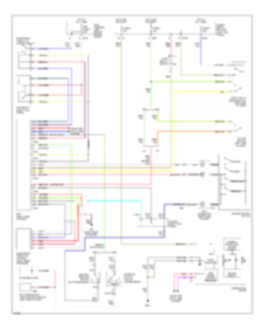 2 5L Cruise Control Wiring Diagram for Subaru Outback Limited 2009