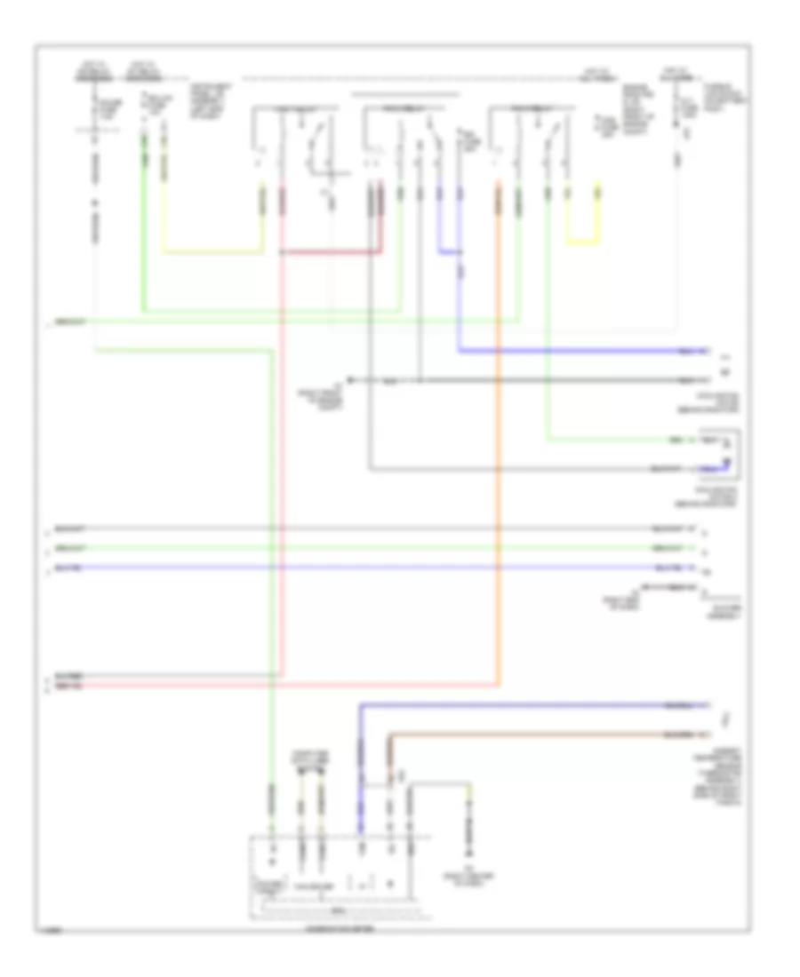 Automatic A C Wiring Diagram 3 of 3 for Subaru BRZ Premium 2013