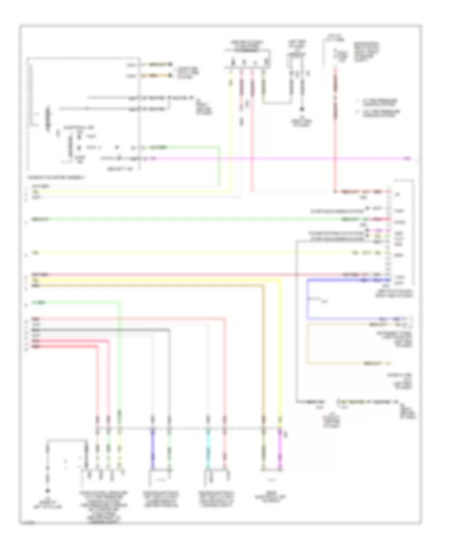 Forced Entry Wiring Diagram 3 of 5 for Subaru BRZ Premium 2013