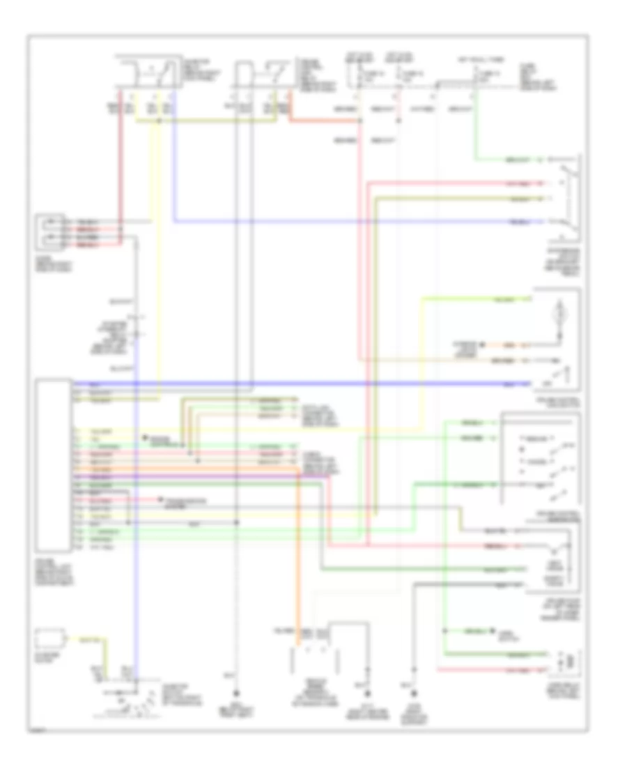 Cruise Control Wiring Diagram for Subaru SVX L 1995