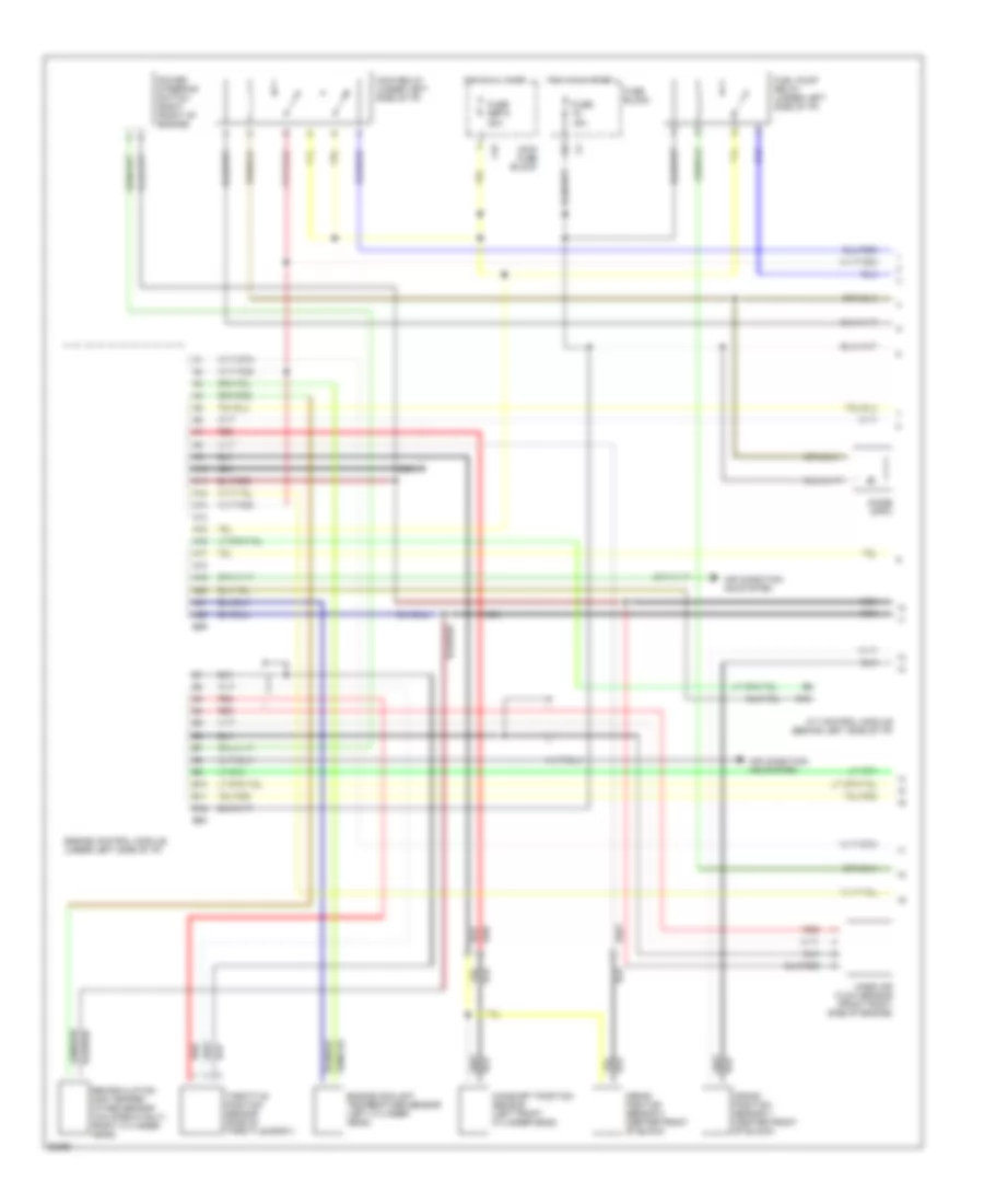 3 3L Engine Performance Wiring Diagrams 1 of 3 for Subaru SVX L 1995