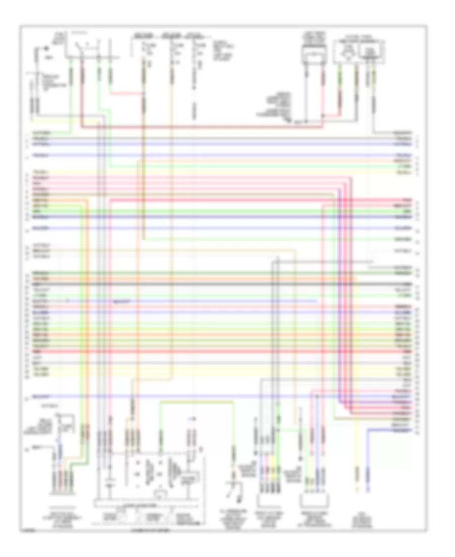 2 5L Engine Performance Wiring Diagram 2 of 4 for Subaru Outback XT Limited 2006