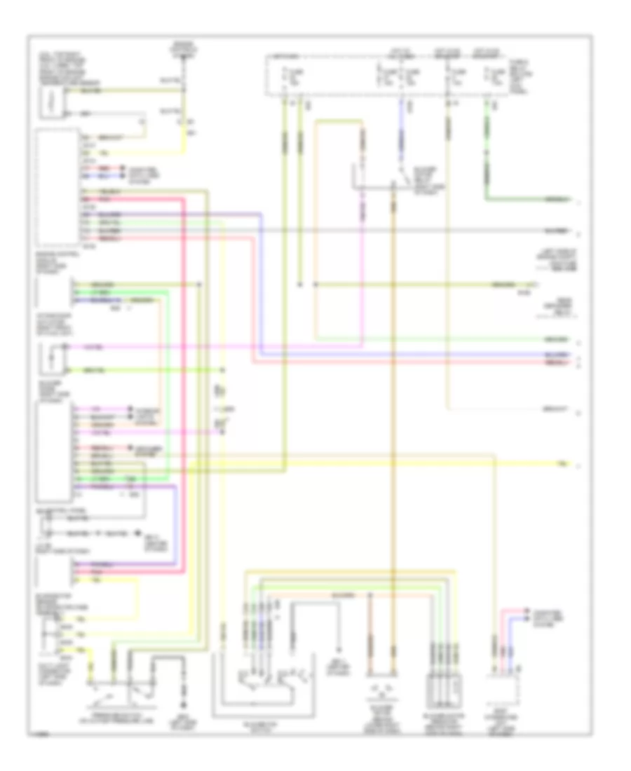 Manual AC Wiring Diagram (1 of 2) for Subaru Forester X 2013