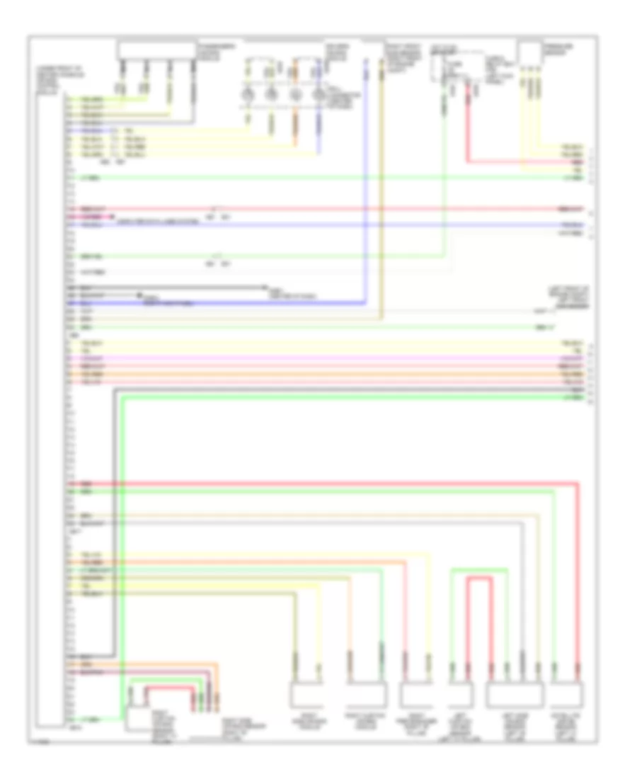 Supplemental Restraints Wiring Diagram 1 of 2 for Subaru Forester X 2013