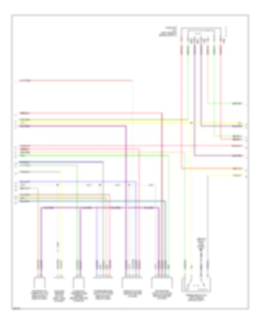 Front A C Wiring Diagram 2 of 3 for Subaru B9 Tribeca Limited 2007