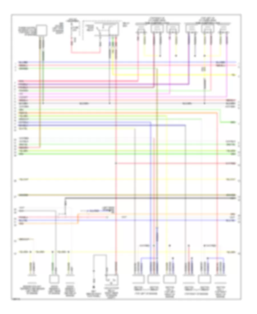 3 0L Engine Performance Wiring Diagram 2 of 5 for Subaru B9 Tribeca Limited 2007