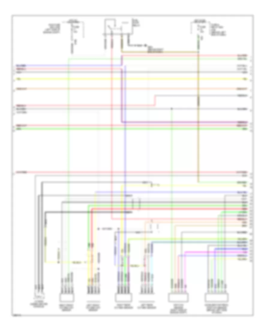 3 0L Engine Performance Wiring Diagram 4 of 5 for Subaru B9 Tribeca Limited 2007