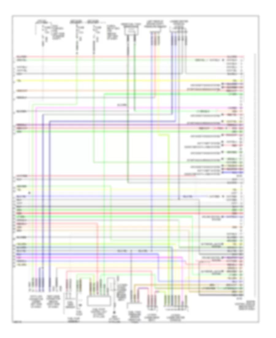 3 0L Engine Performance Wiring Diagram 5 of 5 for Subaru B9 Tribeca Limited 2007