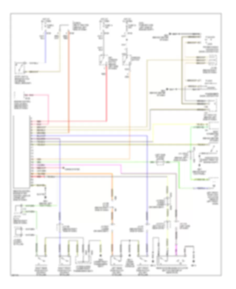 Remote Starting Wiring Diagram for Subaru B9 Tribeca Limited 2007