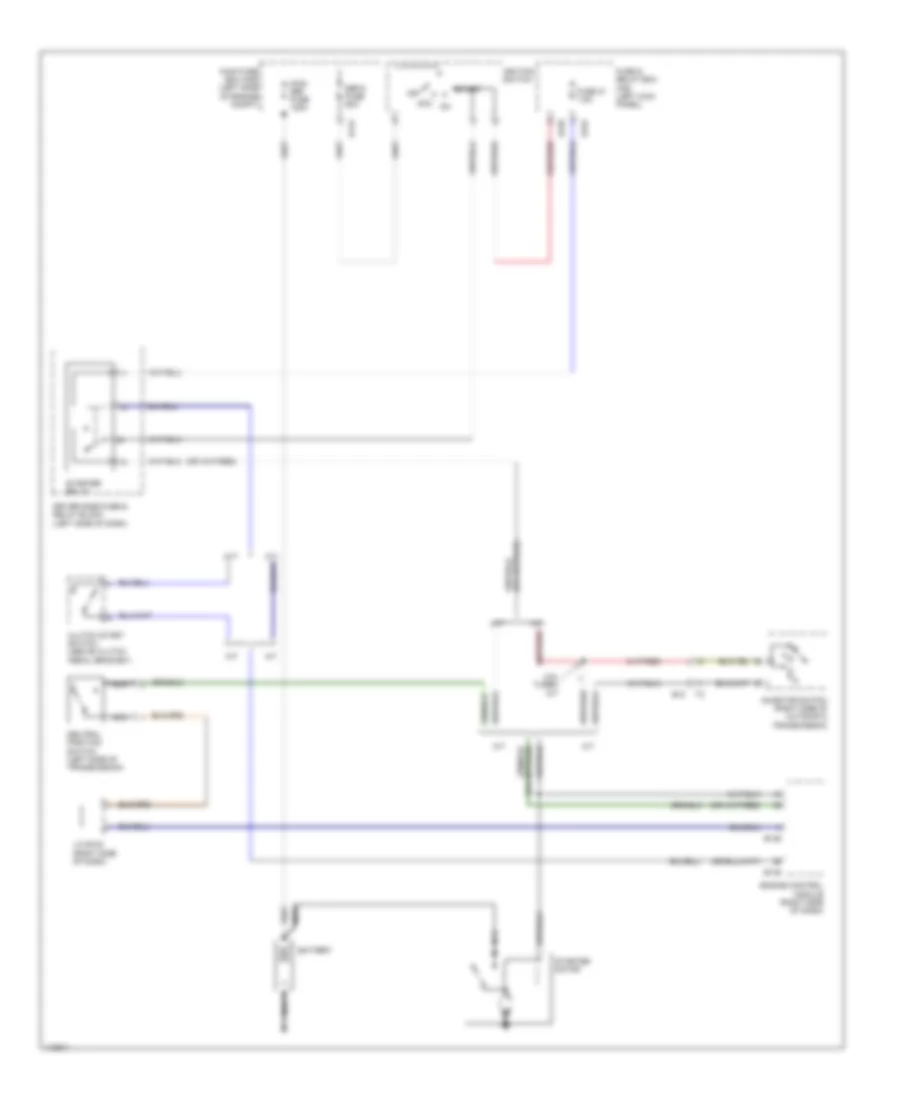 Starting Wiring Diagram for Subaru Forester X Premium 2013