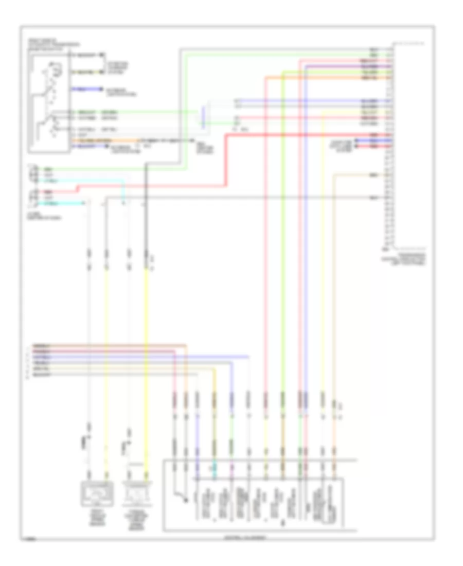 Transmission Wiring Diagram 2 of 2 for Subaru Forester X Premium 2013
