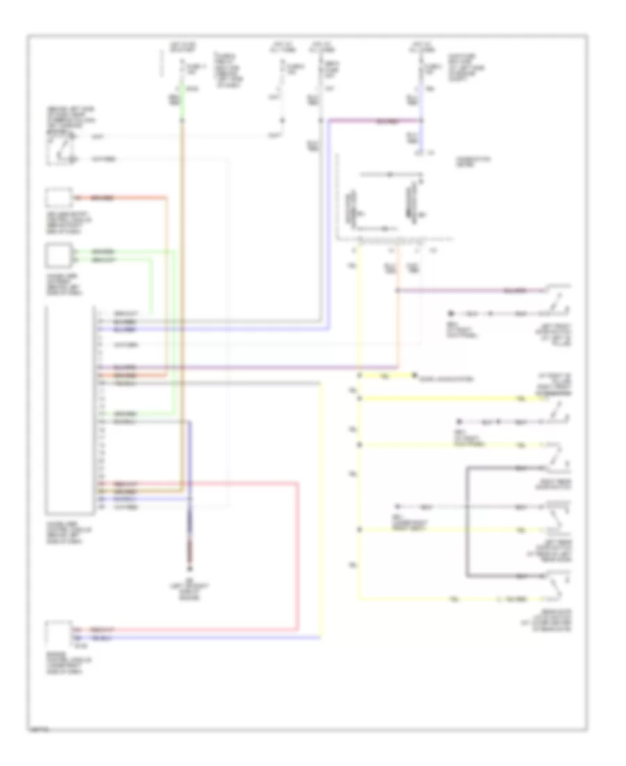 Immobilizer Wiring Diagram for Subaru Forester X 2007