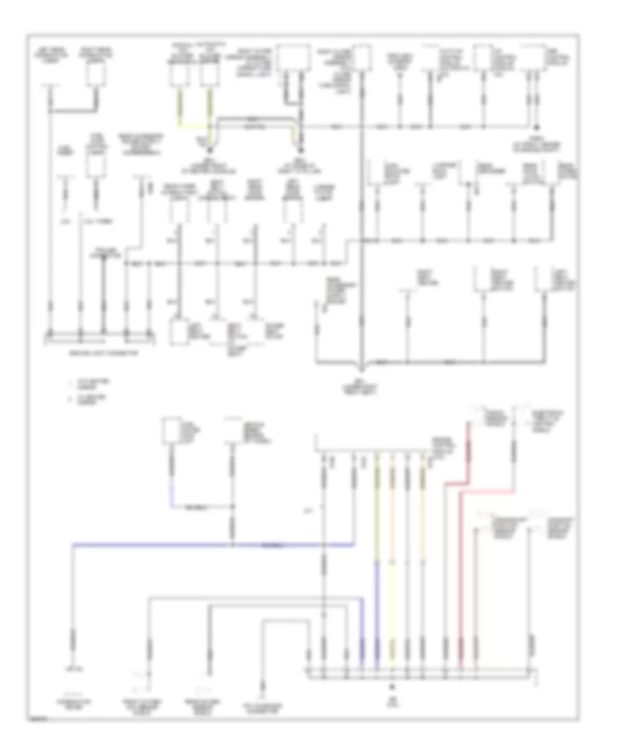 Ground Distribution Wiring Diagram (2 of 3) for Subaru Forester X 2007