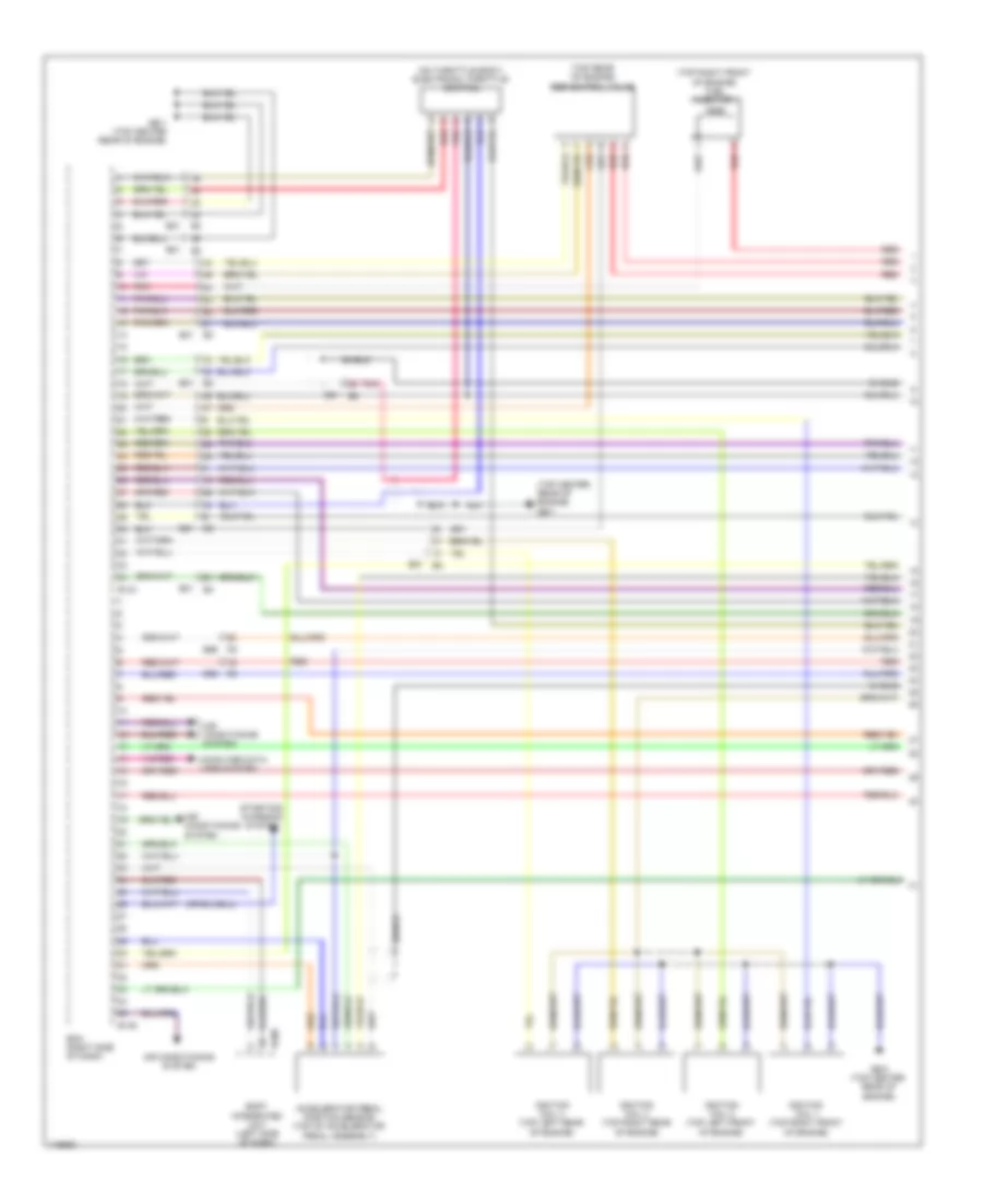 2 5L Engine Performance Wiring Diagram 1 of 6 for Subaru Forester X Touring 2013