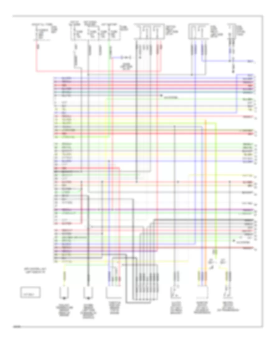 1 8L Engine Performance Wiring Diagrams 1 of 2 for Subaru Loyale 1994