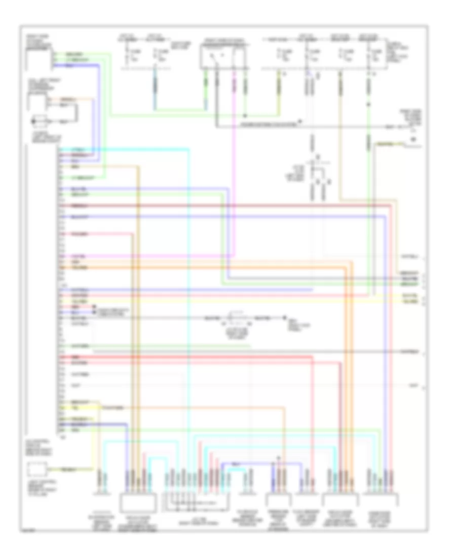 2 5L Automatic A C Wiring Diagram 1 of 3 for Subaru Legacy R 2010