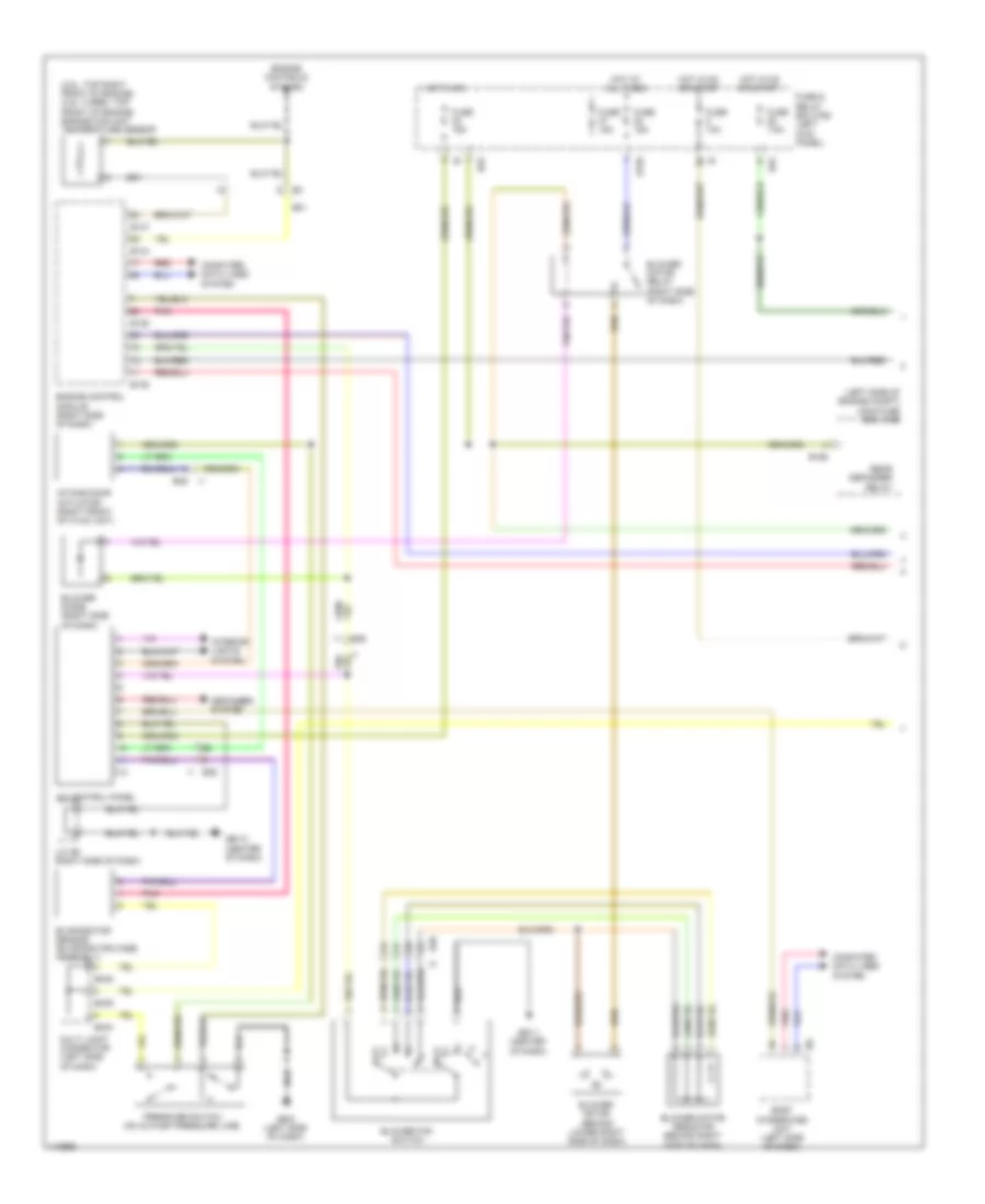 Manual AC Wiring Diagram (1 of 2) for Subaru Forester XT Premium 2013