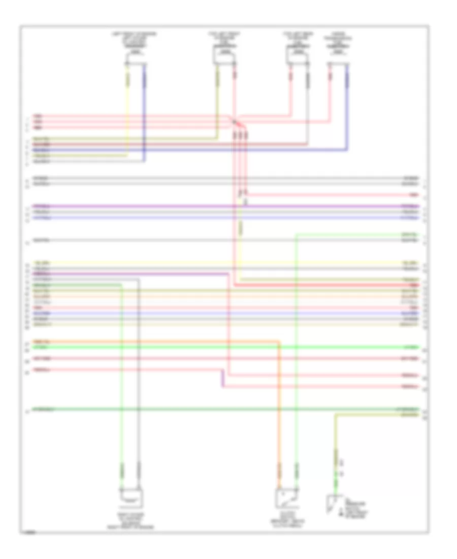 2.5L, Engine Performance Wiring Diagram (2 of 6) for Subaru Forester XT Premium 2013