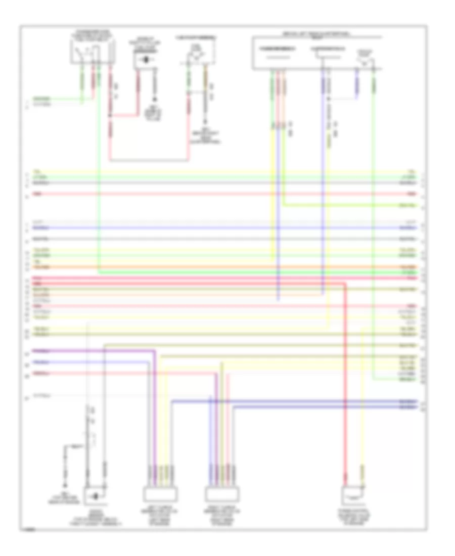 2.5L, Engine Performance Wiring Diagram (5 of 6) for Subaru Forester XT Premium 2013