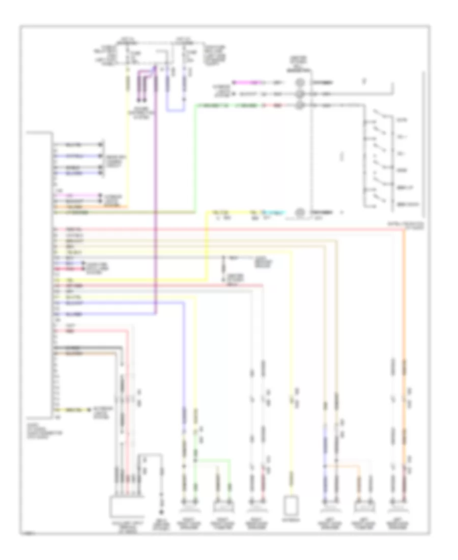 Radio Wiring Diagram Base for Subaru Forester XT Premium 2013