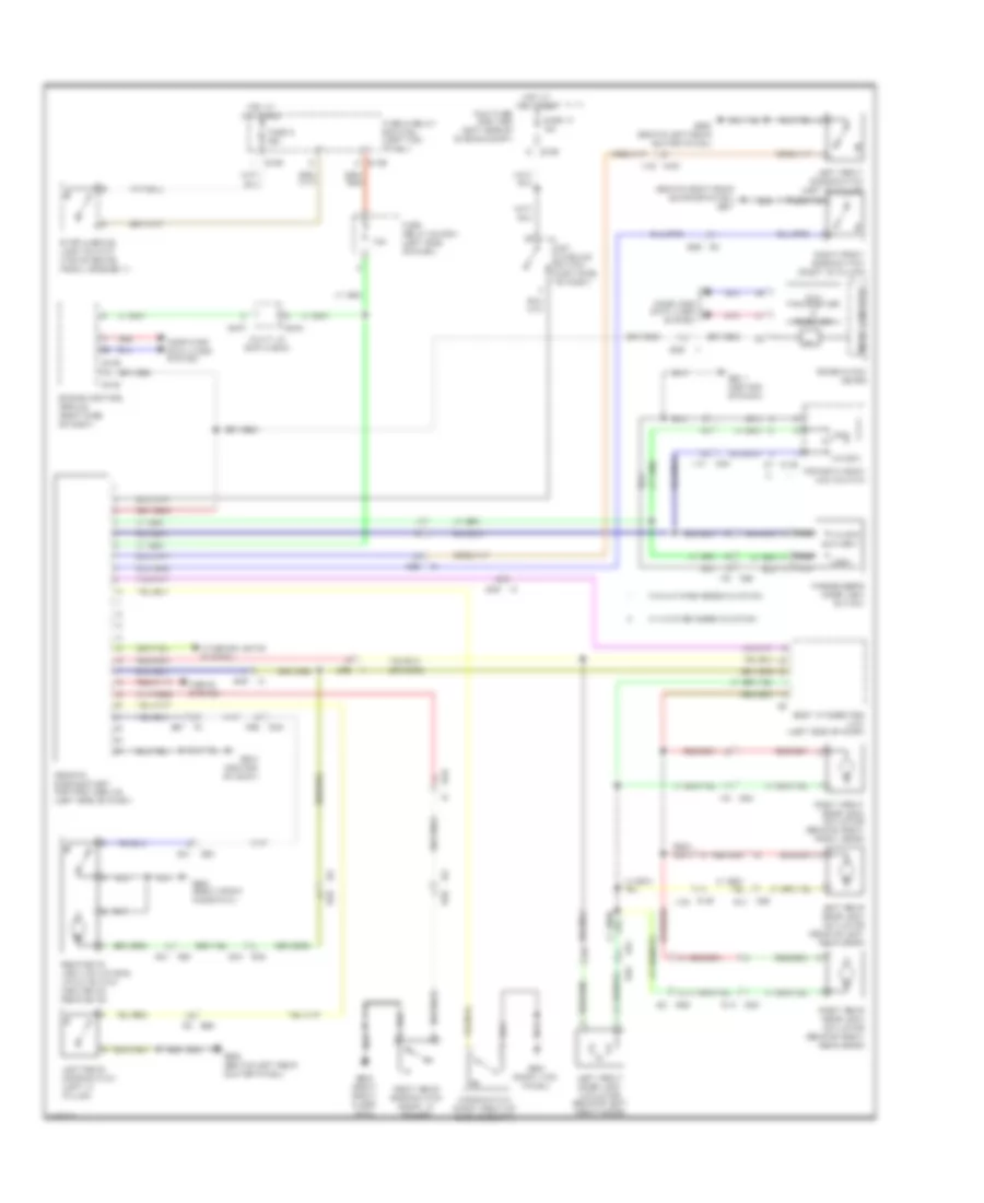 Remote Starting Wiring Diagram for Subaru Forester XT Premium 2013