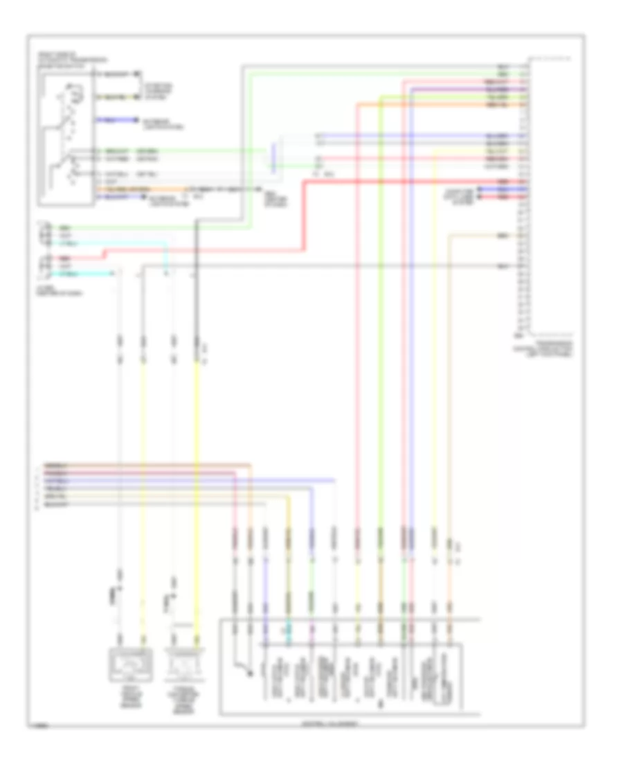 Transmission Wiring Diagram (2 of 2) for Subaru Forester XT Premium 2013