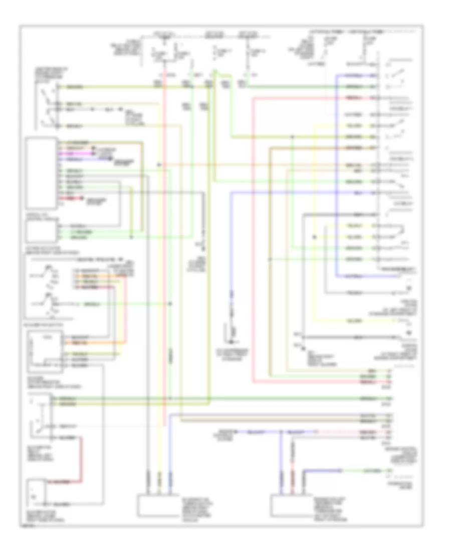 Manual AC Wiring Diagram for Subaru Forester XT Limited 2007